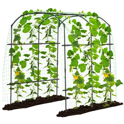Tall garden arch trellis - garden,