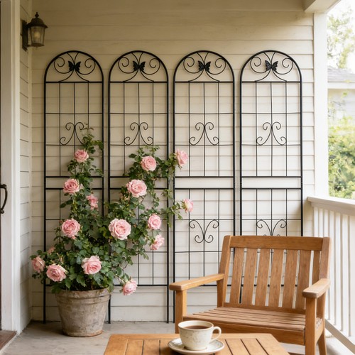Pack metal garden - garden, trellis