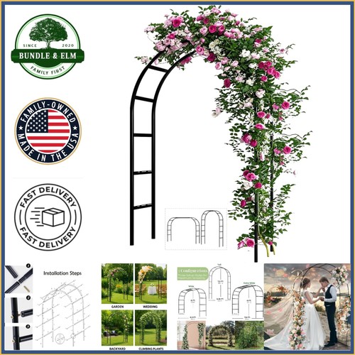 8ft garden arch trellis - 7.8ft,