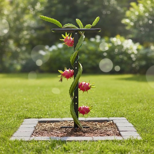 Dragon fruit climbing - fruit,