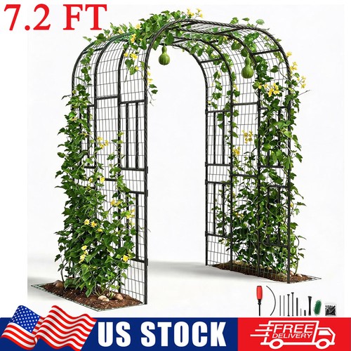Steel garden arch - ft,