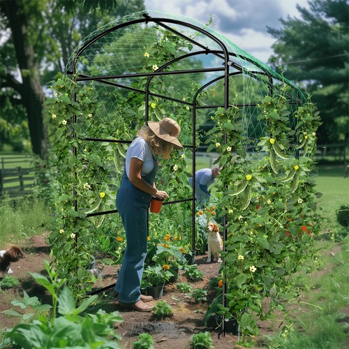 Garden trellis climbing plants - trellis,