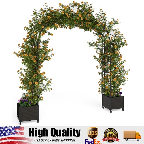 102 garden arch - garden, with