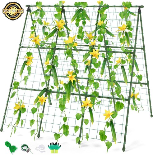 Metal frame garden trellis - metal,